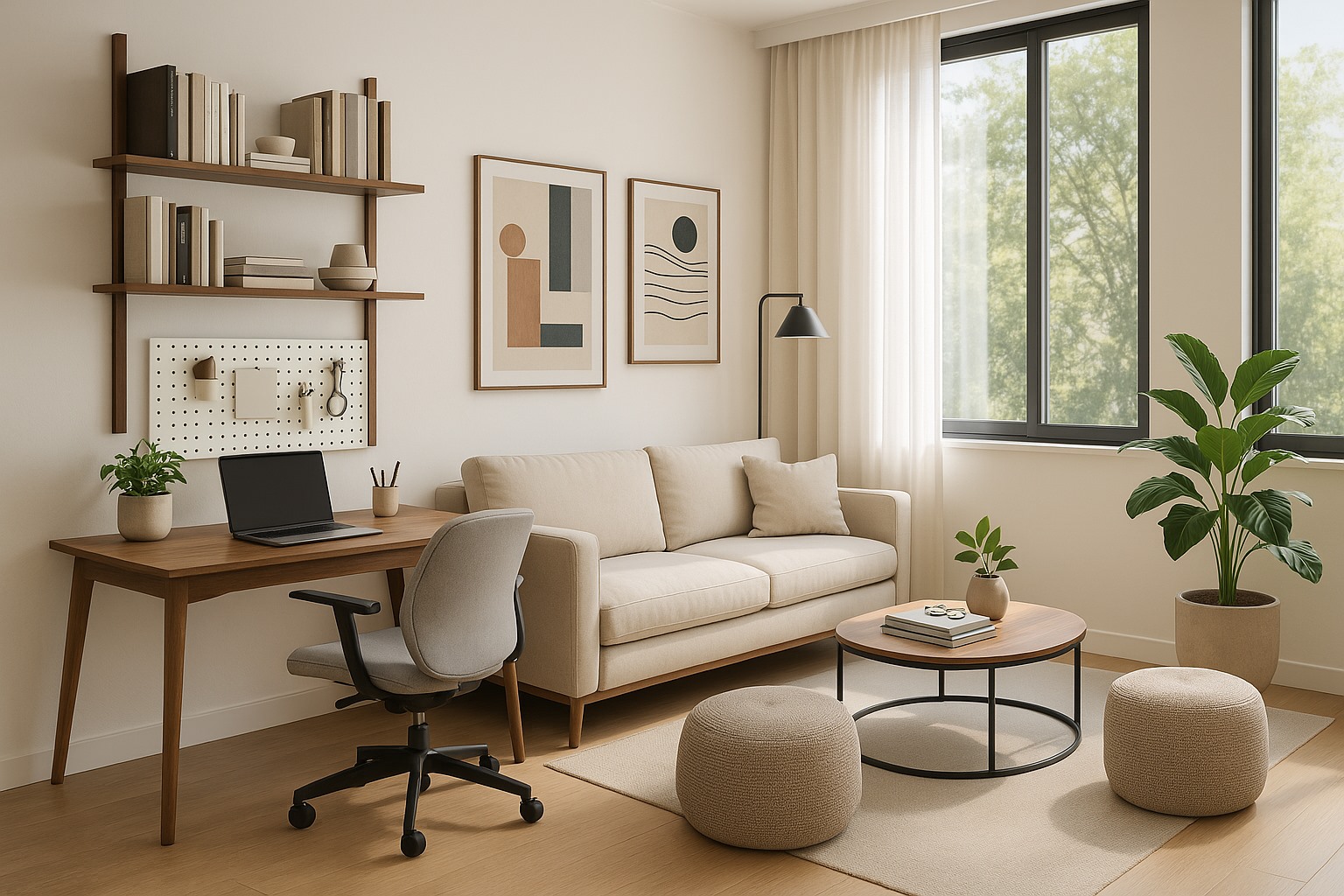 Seis ideias criativas para montar um home office em espaços pequenos
