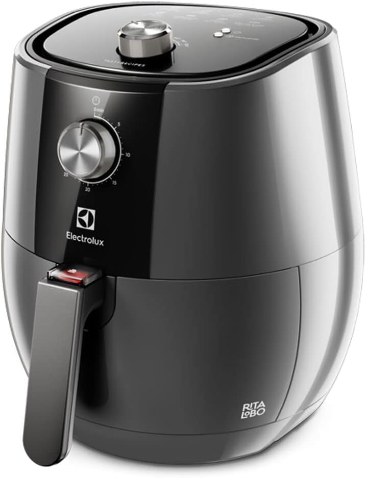 Fritadeira Elétrica Grand Airfryer Electrolux 4L Rita Lobo EAF30 Grafite