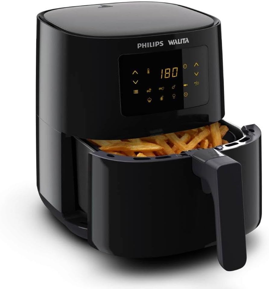 Fritadeira Airfryer Digital Philips Walita Série 3000 Preta 4.1L