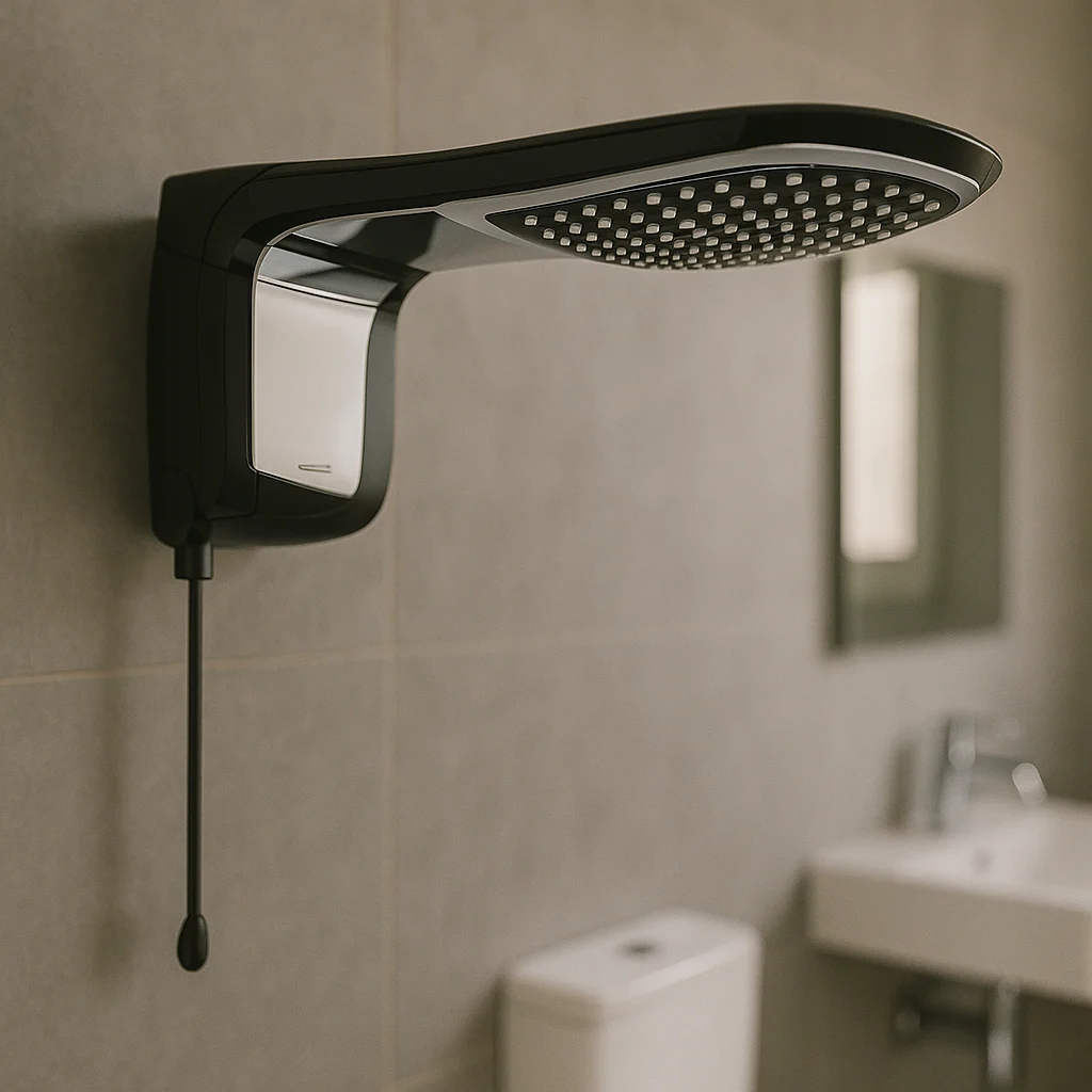 Chuveiro Lorenzetti Acqua Wave Ultra, modelo com design clean e espalhador largo, indicado para banheiros modernos.