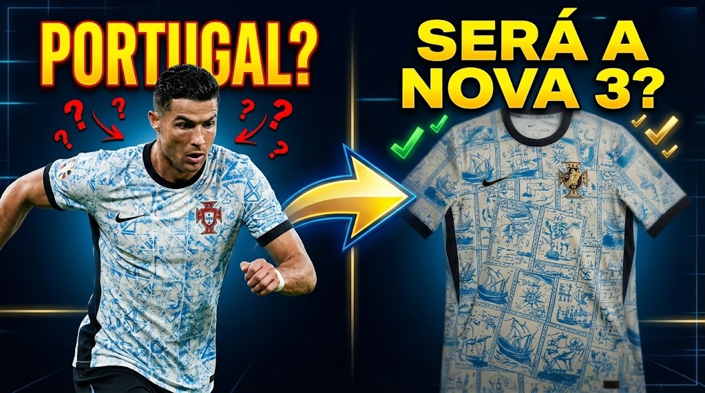 Protótipo Camisa Nike Third Azul